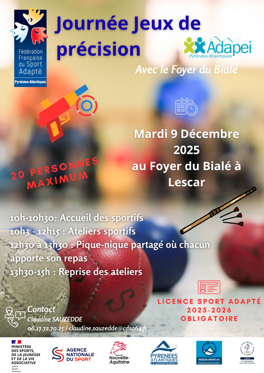 Journée Jeux de Précision (Loisir)