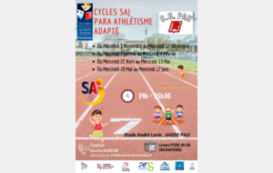 MOINS DE 12 ANS - Mercredi ? SAJ ! - Athlétisme