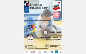 MOINS DE 12 ANS - Mercredi ? SAJ ! - Judo