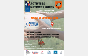 Activités Motrices Rugby