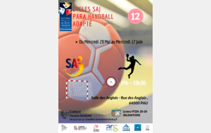 MOINS DE 12 ANS - Mercredi ? SAJ ! - Handball