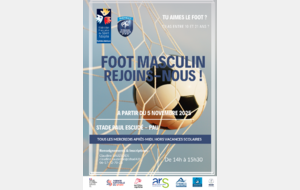 SAJ Para Football Adapté Masculin (à l'année)