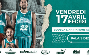 Match Elan Béarnais - Champagne Basket