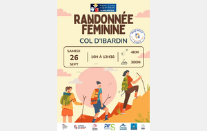 Randonnée Féminine - Ibardin