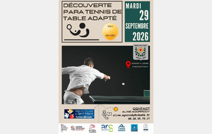 Découverte Para Tennis de Table Adapté - Hasparren